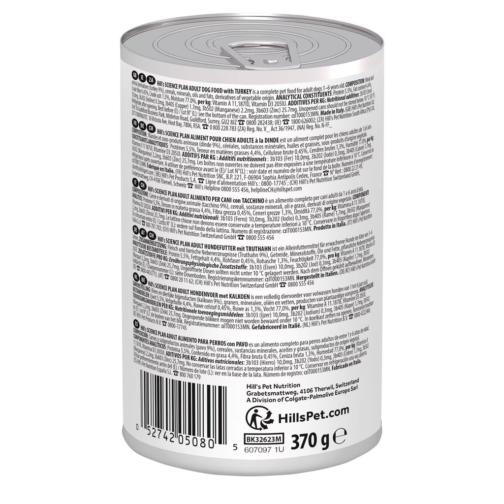 Hill's Science Plan Adult Dog Food with Turkey