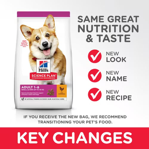 Hill's Science Plan Small & Mini Adult Dog Food with Chicken