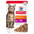 Hill's Science Plan Adult Wet Cat Food Beef Pouches
