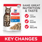 Hill's Science Plan Adult Wet Cat Food Ocean Fish Pouches
