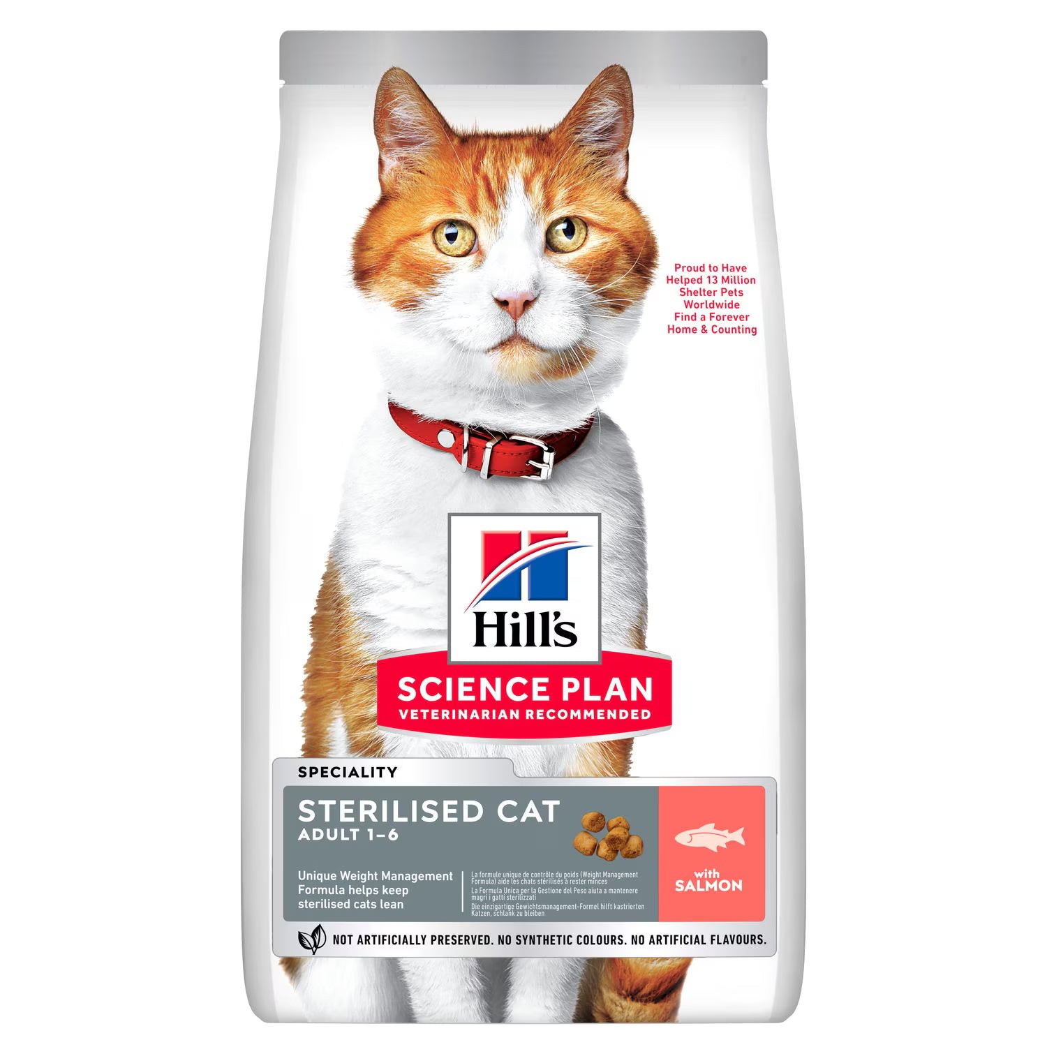 Hill's Science Plan Sterilised Adult Cat Food with Salmon