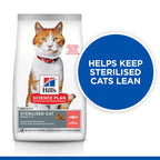 Hill's Science Plan Sterilised Adult Cat Food with Salmon