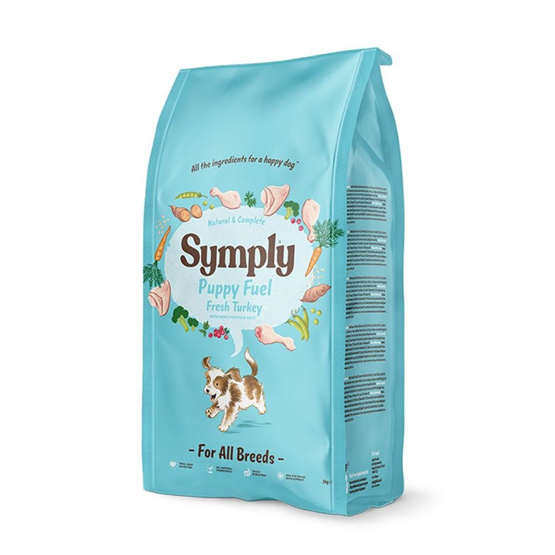 Symply Puppy Fuel Fresh Turkey All Breeds Dry Dog Food