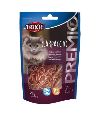 Trixie Premio Carpaccio with Duck and Fish Treats for Cats