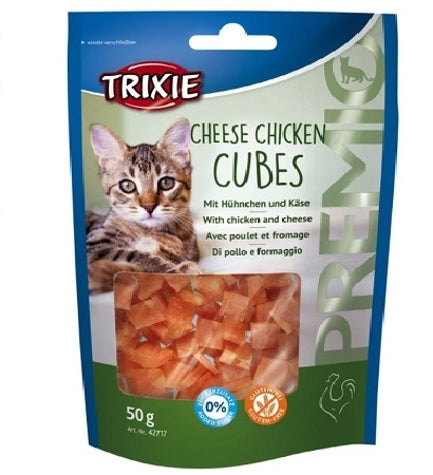 Trixie Premio Cheese Chicken Cubes Cat Treats