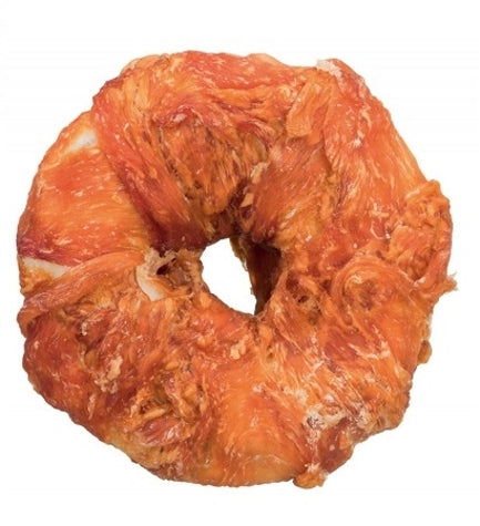 Trixie Denta Fun Chewing Ring with Chicken Dog Chew