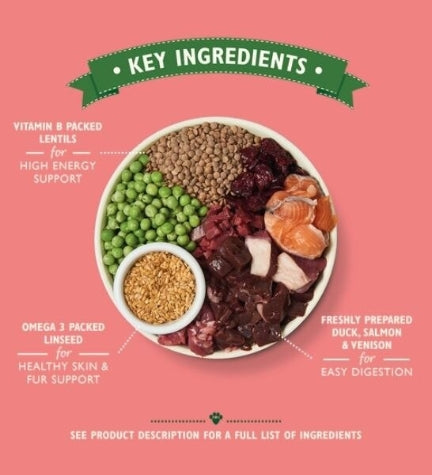 Lily's Kitchen Venison & Duck Grain Free Adult Dry Dog Food