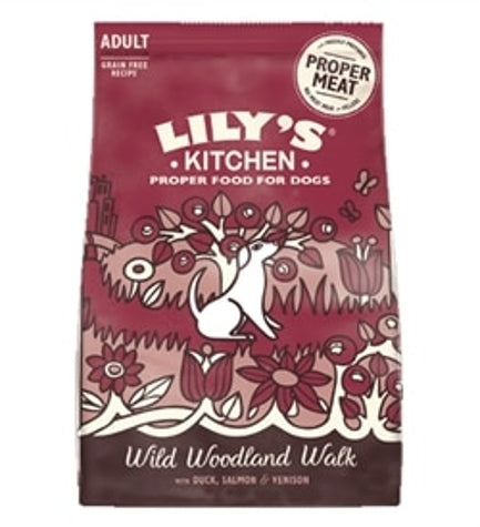 Lily's Kitchen Venison & Duck Grain Free Adult Dry Dog Food