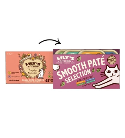 Lily's Kitchen Smooth Paté Selection Multipack Wet Cat Food