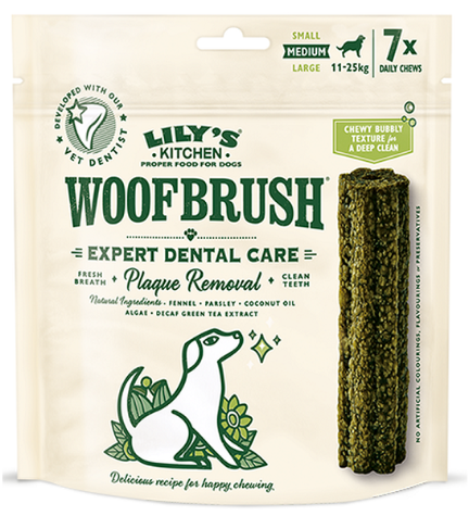 Lily's Kitchen Woofbrush Dental Dog Chews Bulk Pack - MINI
