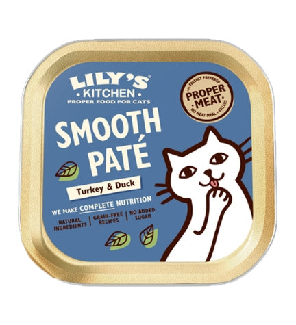 Lily's Kitchen Turkey & Duck Paté Wet Cat Food