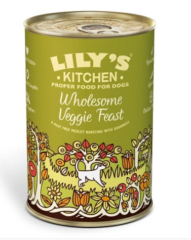 Lily's Kitchen Wholesome Veggie Feast Wet Dog Food