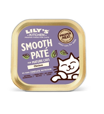Lily's Kitchen Chicken Paté for Mature Cats Wet Food