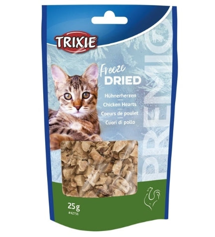 Trixie Premio Freeze Dried Chicken Hearts Cat Treats