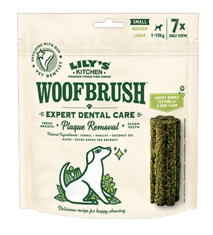 Lily's Kitchen Woofbrush Dental Dog Chews Bulk Pack - SMALL
