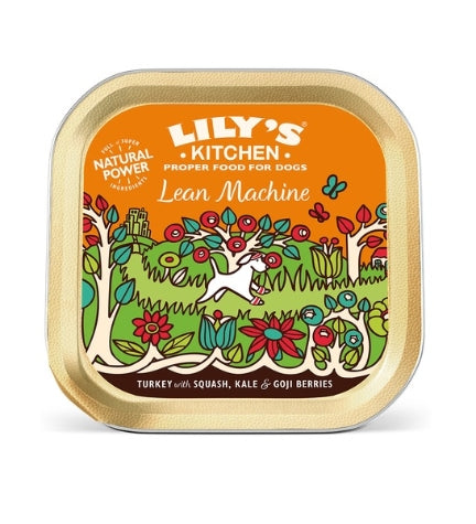 Lily's Kitchen Lean Machine Wet Dog Food Turkey/150G